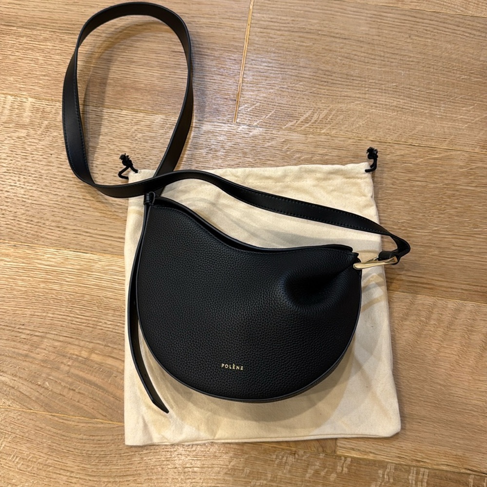 Polene Tonca EDITION TEXTURED BLACK